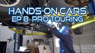 How To Install Frame Ties, Pro Touring, Burnouts & ElastiWrap on Hands-On Cars 8 - Eastwood