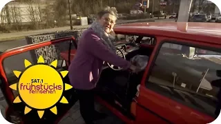 Frau (77) WOHNT IM AUTO WEGEN zu hoher MIETE | SAT.1 Frühstücksfernsehen | TV