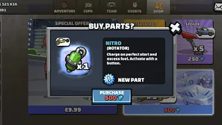 my first nitro in hill climb racing 2!!