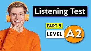A2 Listening Test - Part 5 | English Listening Test