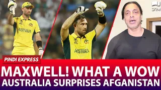 Maxwell's Unbelievable Innings | Mega Thriller of #CWC23 | #AUSvAFG | Shoaib Akhtar | SP1A