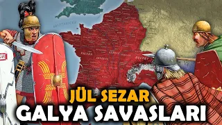 Sezar Galya'yı Nasıl Fethetti? || Galya Savaşları (MÖ 58 - MÖ 51)