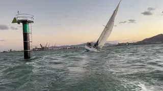 Twilight sailing yacht race on X-Yachts X-442