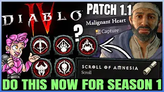 Diablo 4 - How to Get Ahead in Season 1 - IMPORTANT Tips, Full Prep Guide, Mistakes to Avoid & More!