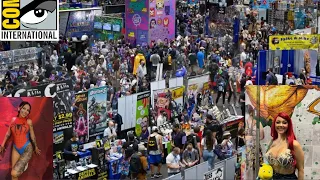 SAN DIEGO CONVENTION CENTER COMIC CON LARGEST IN THE WORLD FULL WALK