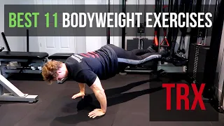 THE 11 BEST TRX EXERCISES / Suspension training / Bodyweight training / Training at home