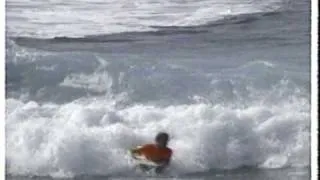 Mike Stewart Morey Boogie Boards Pipeline Classic 1991.wmv