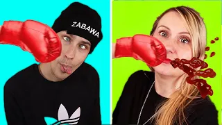 EPICKIE PRANKI 🥊 MAMA MNIE PRANKUJE i KOMENTUJE ŚMIESZNE FILMY od 123GO! - MOJA REAKCJA NA