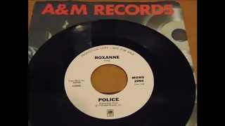 POLICE - Roxanne -   45 mono promo   - unique mix -