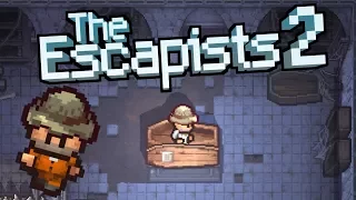 Escaping WICKED WARD in a COFFIN!! - Escapists 2 Gameplay - Wicked Ward DLC