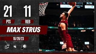 Max Strus - Highlights vs Indiana Pacers: 21 PTS, 11 REB, 6 AST, 7/20 FG, 4/9 3PT