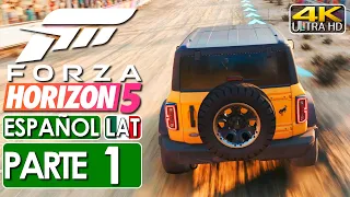 Forza Horizon 5 Gameplay Español Latino Campaña Parte 1 (4K 60FPS) 🕹️ SIN COMENTARIOS