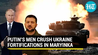 Russian tanks wreak havoc in Maryinka city; No sliver of hope for Zelensky | Details