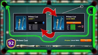 8 BALL POOL - LEVEL 1 to LEVEL MAX of PRIME CUE - Shocking Kiss Shots + Golden Breaks Gaming With K