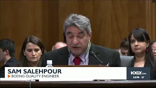 Boeing whistleblower testifies before Congress