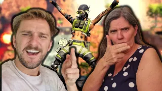 Mum REACTS to Apex Legends ALL LAUNCH TRAILERS