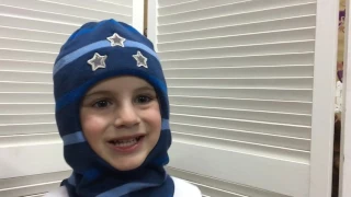 Beezy шапка шлем  для мальчика зима