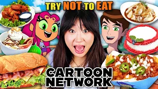 Try Not to Eat - Cartoon Network Food! | People vs Food