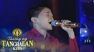 Tawag ng Tanghalan Kids: Mackie Empuerto | Patuloy Ang Pangarap