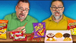 Mexican Dads Try ALL the Snacks!