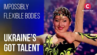 UNREAL Body Control🙀: The Best Contortionists on Ukraine's Got Talent | Best Auditions | Got Talent