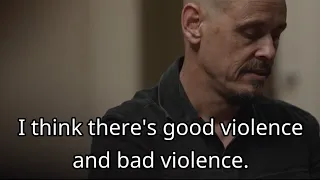 good violence and bad violence (Mr Inbetween S02E06)