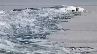 Lake Superior Ice Stacking II (extended release of viral video)