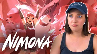 **NIMONA** is a QUEEN OF CHAOS - First Time Watching Movie Reaction