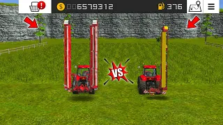 Biggest vs Small Mowers With Case Tractor In Fs16 | Fs16 Multiplayer | Timelapse |