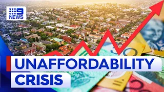 Sydney ranked among the most unaffordable cities for housing, data says | 9 News Australia