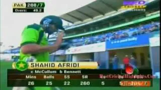 Boom Shahid Afridi 65 runs in 25 balls  Pakistan vs New Zealand-2011