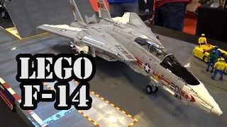 Incredibly Accurate LEGO F-14 Tomcat Navy Supersonic Airplane