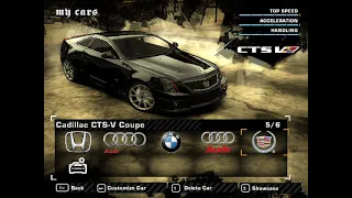 NFS Most Wanted - Cadillac CTS-V Coupe