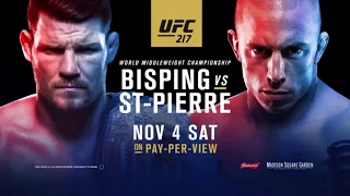 UFC 217 - Bisping vs GSP (Everybody Wants To Rule The World Promo)