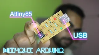how to upload attiny programming without arduino