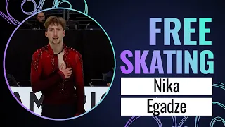 Nika EGADZE (GEO) | Men Free Skating | Skate America 2023 | #GPFigure