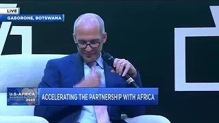 U.S-Africa Business Summit: Plenary session on progress report: Fireside chat & deal signing