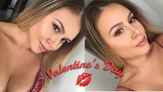 GLOSSY SEXY SULTRY VALENTINES DAY MAKEUP LOOK ♡ | JESSICA SANCHEZ