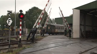 Dutch Railroad Crossing - Old dutch crossing at Simpelveld ZLSM (2)