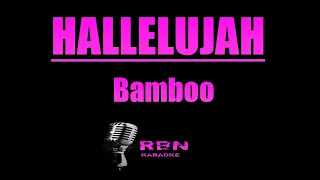 HALLELUJAH by Bamboo | HD KARAOKE