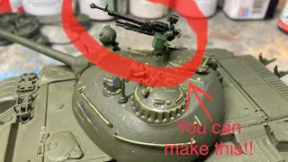 Painting the 1:48 Tamiya T-55 anti aircraft gun! (plus Tamiya 1:35 Marder III M review)