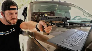 The Most Tactical and Affordable Gun, Against My Bulletproof Laptop