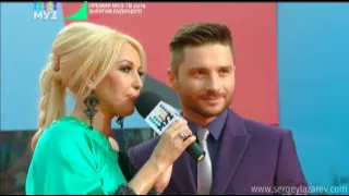 Sergey Lazarev. Премия Муз-тв 2016, Красная дорожка