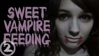 ASMR Sweet Vampire Feeding Roleplay (slurping, whispering, soft speaking) [Penny]