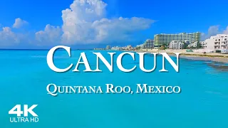 CANCUN 2024 🇲🇽 Drone Aerial 4K Dron | Cancún Mexico Quintana Roo Ultra HD