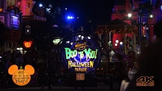 Mickey's "Boo-to-You" Halloween Parade – Mickey's Not-So-Scary Halloween Party WDW 2016 [4K]