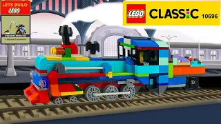 LEGO 10696 Train 🚆MOC. Union Pacific Steam Locomotive. How to build LEGO Classic. Save Money & Space