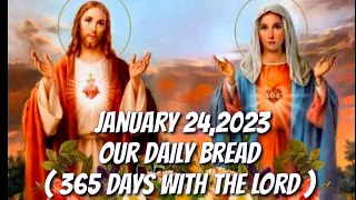 January 24, 2023 Our daily bread 365 days with the Lord#dailygospel #catholic #gospel #inspirational