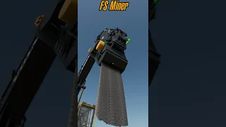 Excavator Jaw Crusher #fsminer #farmingsimulator22 #publicworks #mining