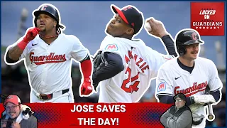Jose Saves the Day for the Guardians vs. Tigers - Will That Be Enough While Kwan Misses a Month?
